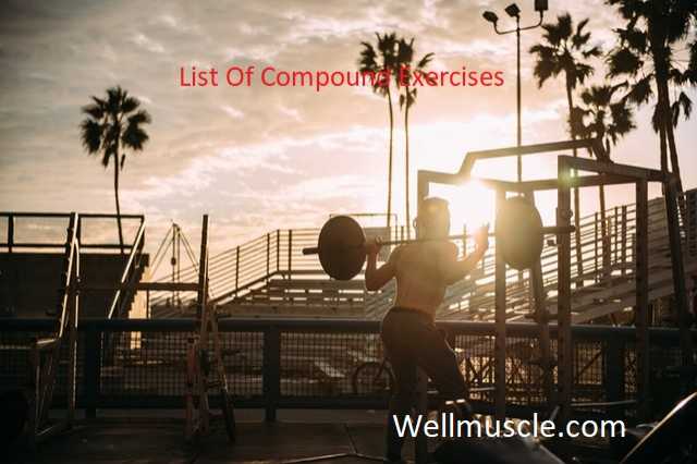 Compound Exercises List:15 Most Effective Exercises For Muscle Building | WELLMUSCLE