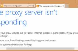 Computer says I am connected to the internet but the proxy server isn\