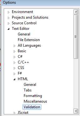 Configure Your Visual Studio 2010 For HTML 5 And CSS3 Development