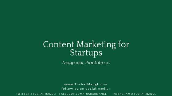 Content Marketing For Startups 