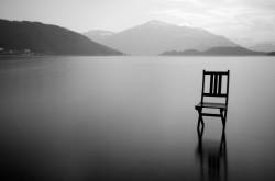 Conversation with silence.