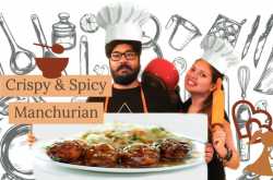 Cooking With Bae: Crispy & Spicy Veg Manchurian From SauraBhavna\