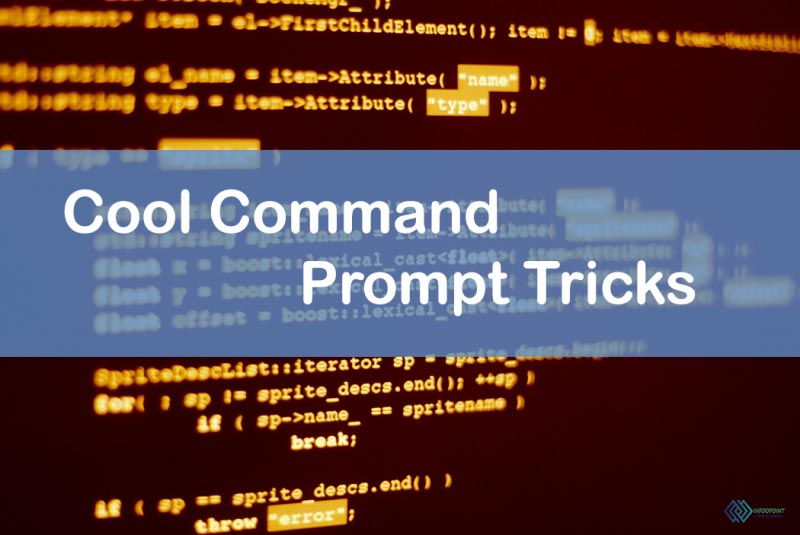 Cool Command Prompt Tricks