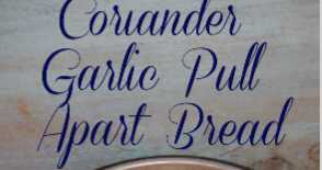 Coriander Garlic Pull Apart Bread#BreadBakers