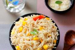 Corn Pulao/Sweet Corn Pulav