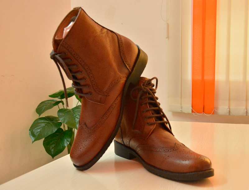 Costoso Italian Brown Lace Up Boot Shoes - Used And Reviewed