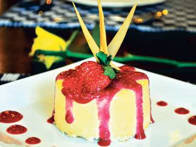 Cottage Cheese And Yoghurt Mousse