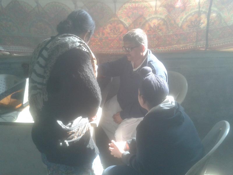 Counselling At Manav Parivar Medical Camp @ Matar