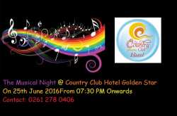 Country Club Hotel Golden Star Presents Musical Night