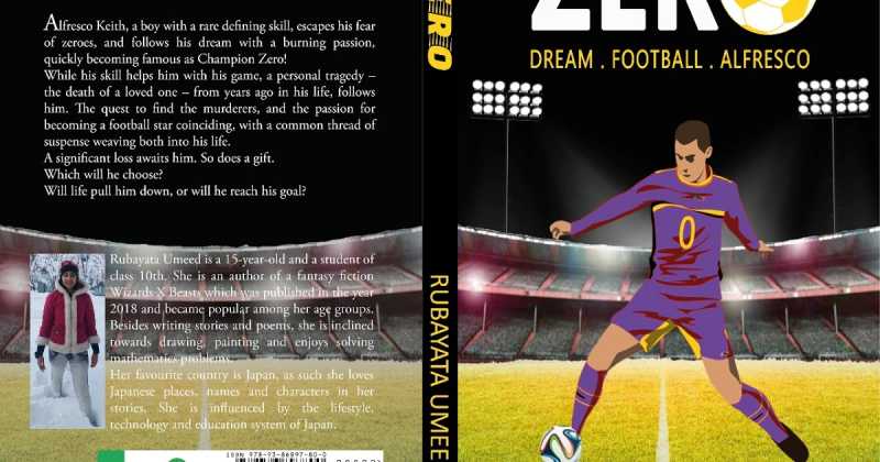 Cover Reveal: Zero Dream Football Alfresco By Rubayata Umeed