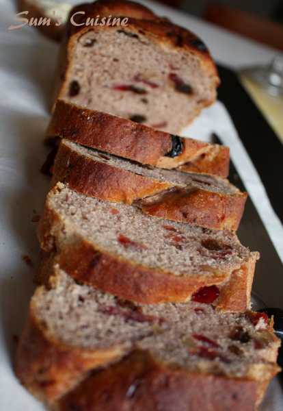 Cranberry Walnut Bread - From The Bread Bible