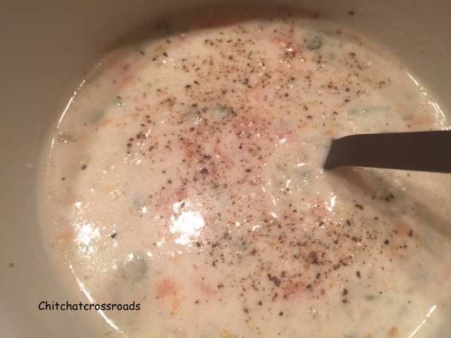 Cream Of Vegetable Soup