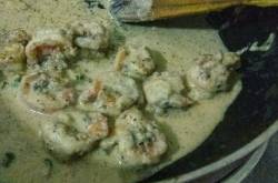 creamy pepper garlic prawn : keto (low-carb) or non-keto