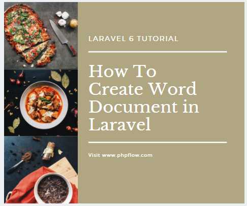 Create Word Document File In Laravel - Phpflow.com