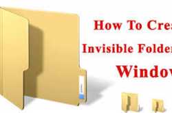Create an Invisible Folder in Windows