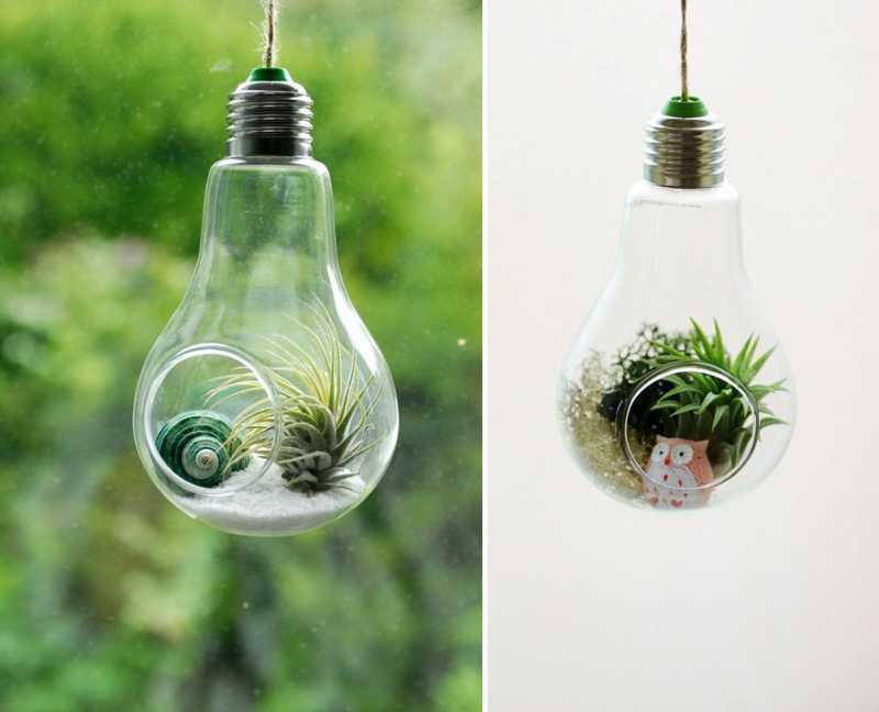 Creative DIY Ideas To Reuse Old Bulb 