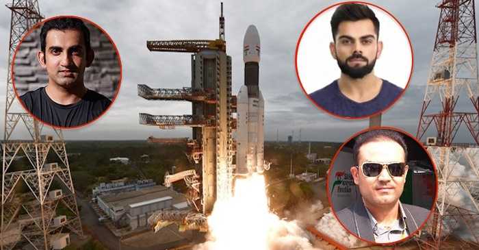 Cricket Fraternity Congratulate ISRO On The Successful Launch Of Chandrayaan-2