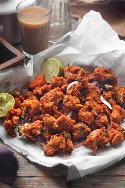 Crispiest Chicken Pakora Recipe In 15 Minutes - Cubes N Juliennes