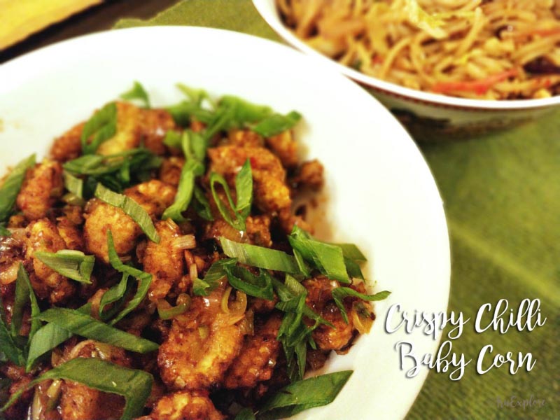 Crispy Chilli Baby Corn
