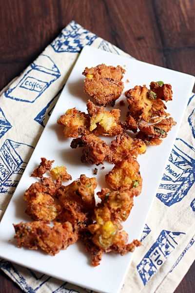 Crispy Corn Pakoda Recipe