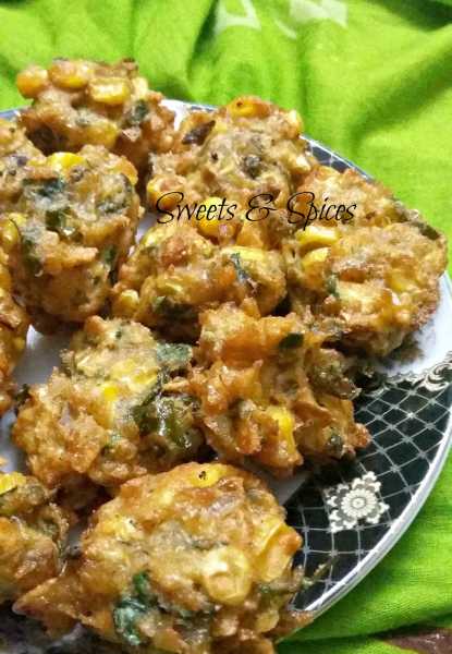 Crispy Sweetcorn Pakoda