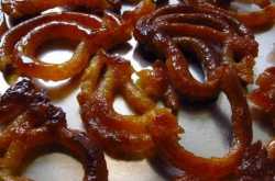 Crispy leftover jalebis