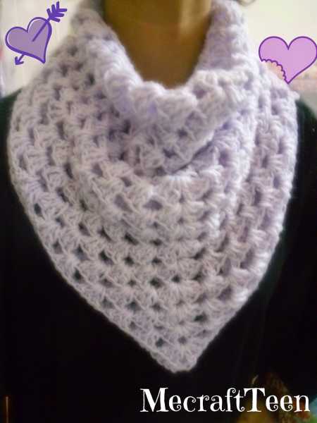 Crochet Granny Cowl