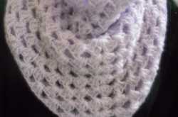Crochet granny Cowl