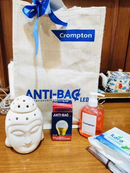 Crompton Launches Anti Bac LED: Germ Free Homes Now At The Flip Of A Switch! - The Average Mom