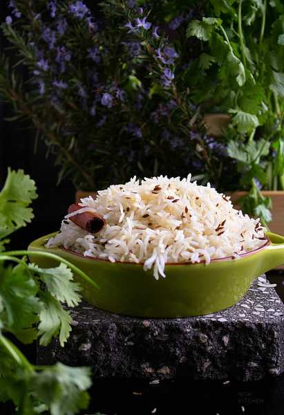 Cumin Rice | Jeera Rice - Restaurant Style | Video | Nish Kitchen