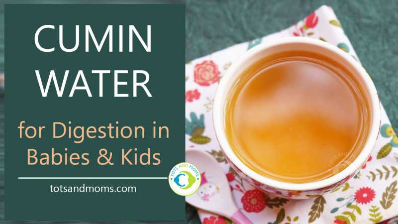 Cumin Seeds Benefits For Babies & Kids | How To Prepare Cumin Water
