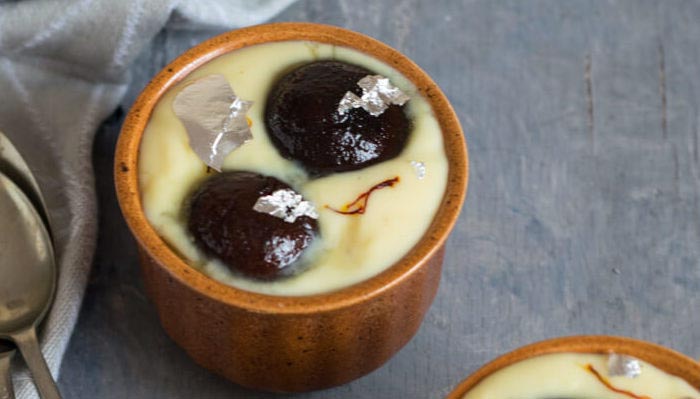 Custard Gulab Jamun Recipe, How To Make Custard Jamun