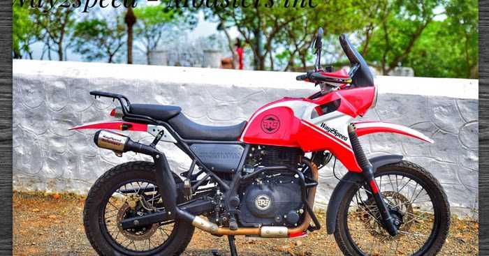 Custom Royal Enfield Himalayan Dual Sport EL Diablo By Way2Speed Performance