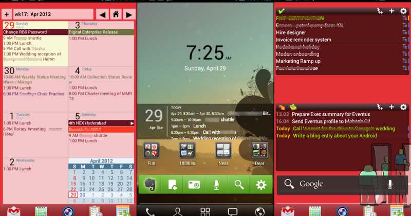Customizing My Android Homescreen