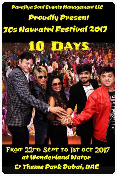 DANDIYA PROGRAMME IN DUBAI DURING NAVRATRI FESTIVAL 2017