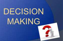 DECISION MAKING PROCESS