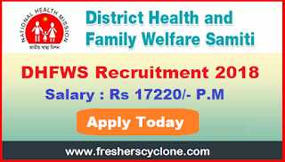 DHFWS  Recruitment 2018 For Staff Nurse, Laboratory Technician & More Post