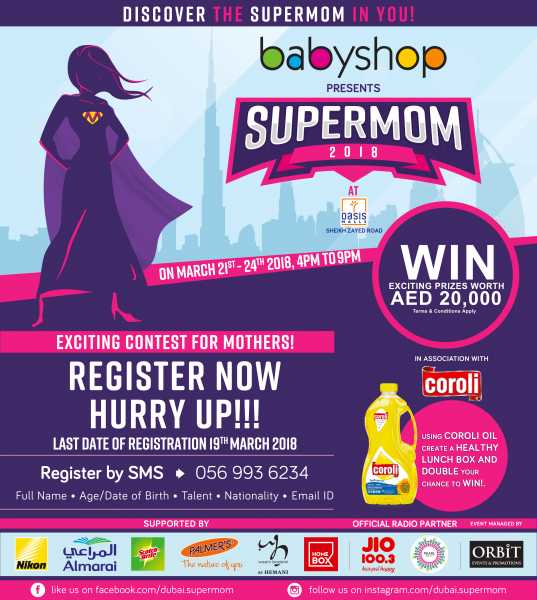 DISCOVER SUPERMOM IN YOU