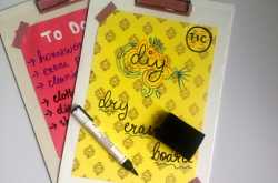 DIY DRY ERASE BOARD