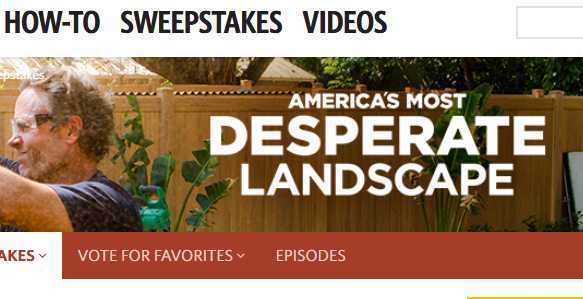 DIY Network Landscape Giveaway 2019 - Win $25,000 Cash