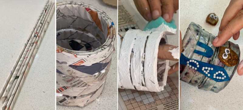 DIY Personalised Pen Stand - A Father