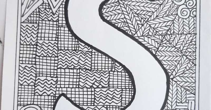 DIY Simple Zentangle - Craft 14