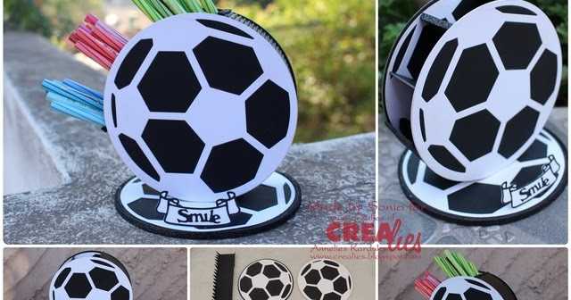 DIY Soccer Ball Penstand Tutorial 