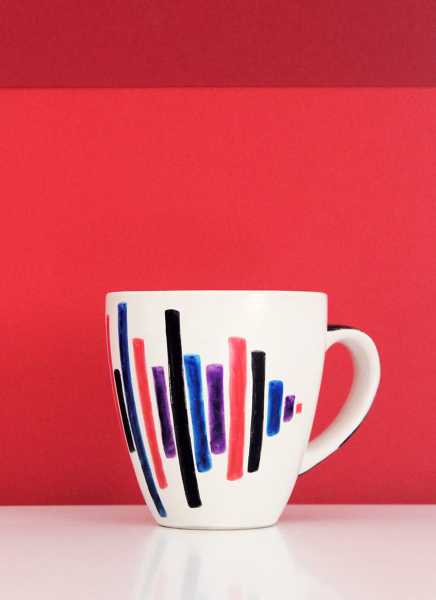 DIY Sound Wave Message Mug - The Craftables