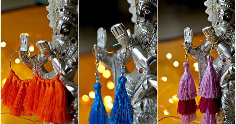 DIY Tassel Earrnigs | Trendy Jewelry