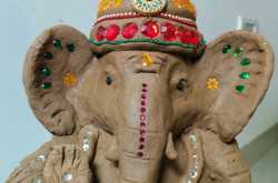 DIY fiesta: Making Clay Ganesha