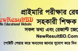 DPE Primary Assistant Teacher Exam Result 2019 রেজাল্ট দেখুন এখানে
