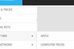 DROP DOWN MENU: Add Stylish Drop Down Menu In Blogger Without Javascript