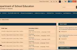 DSE Haryana Daily Order June 2019