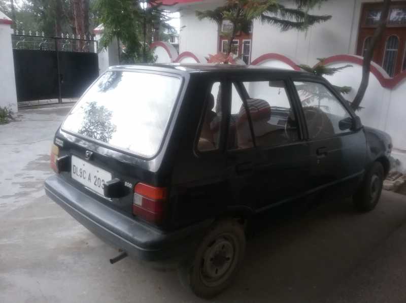 Dad’s Maruti 800